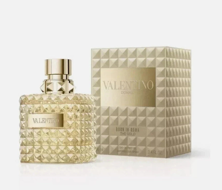 Born in Roma The Gold Donna Eau de Parfum for Women – 100ml / 3.4 oz